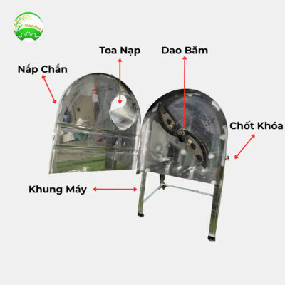 Máy băm chuối C450 xả thẳng đa năng
